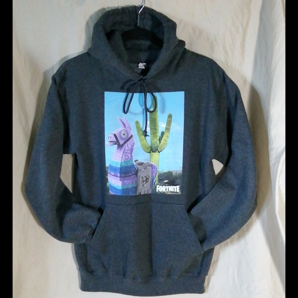 Fortnite Llama grey hoodie size S